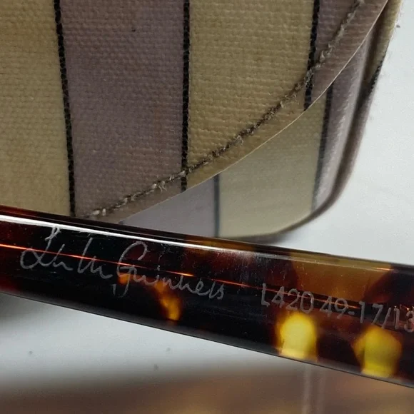 Lulu Guinness perscription reader sunglasses. - Picture 6 of 7